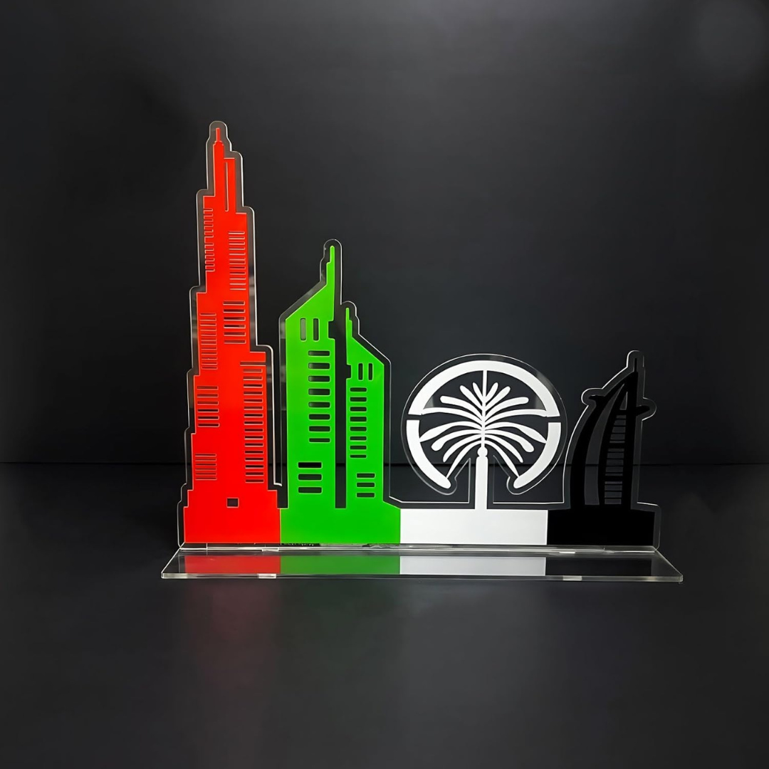 UAE National Day Table Stand, National day decoration, party decoration, offices gifts, gifts for family and friends